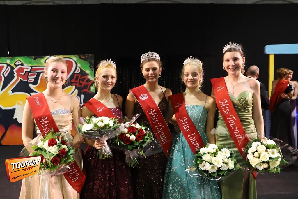 Election Miss Tournai - Halle aux draps